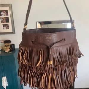 Ralph Lauren fringe purse